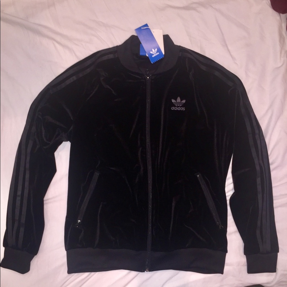 Adidas Velour Jacket NWT